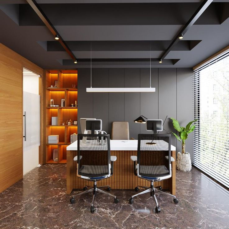 Executive Cabins marble design