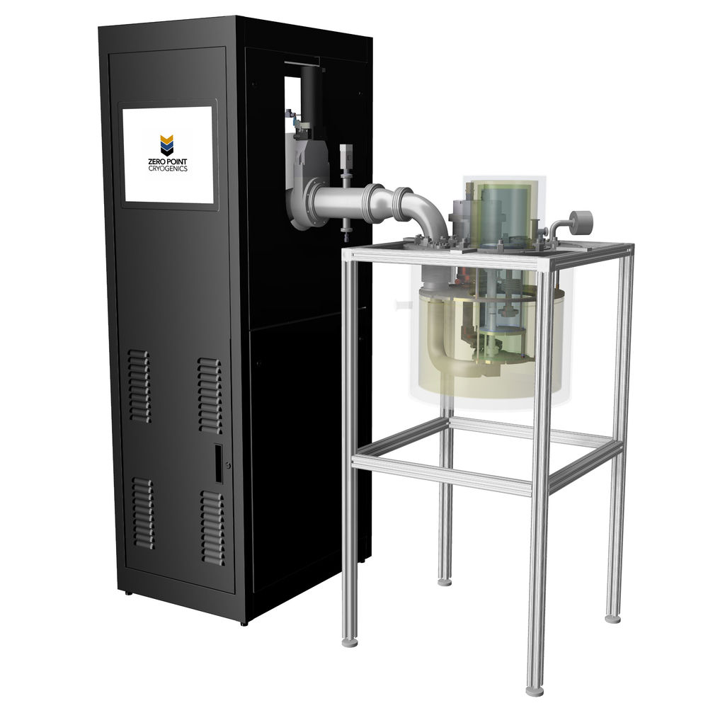 Introducing the Zero Point Cryogenics Model I Cryogenfree Dilution