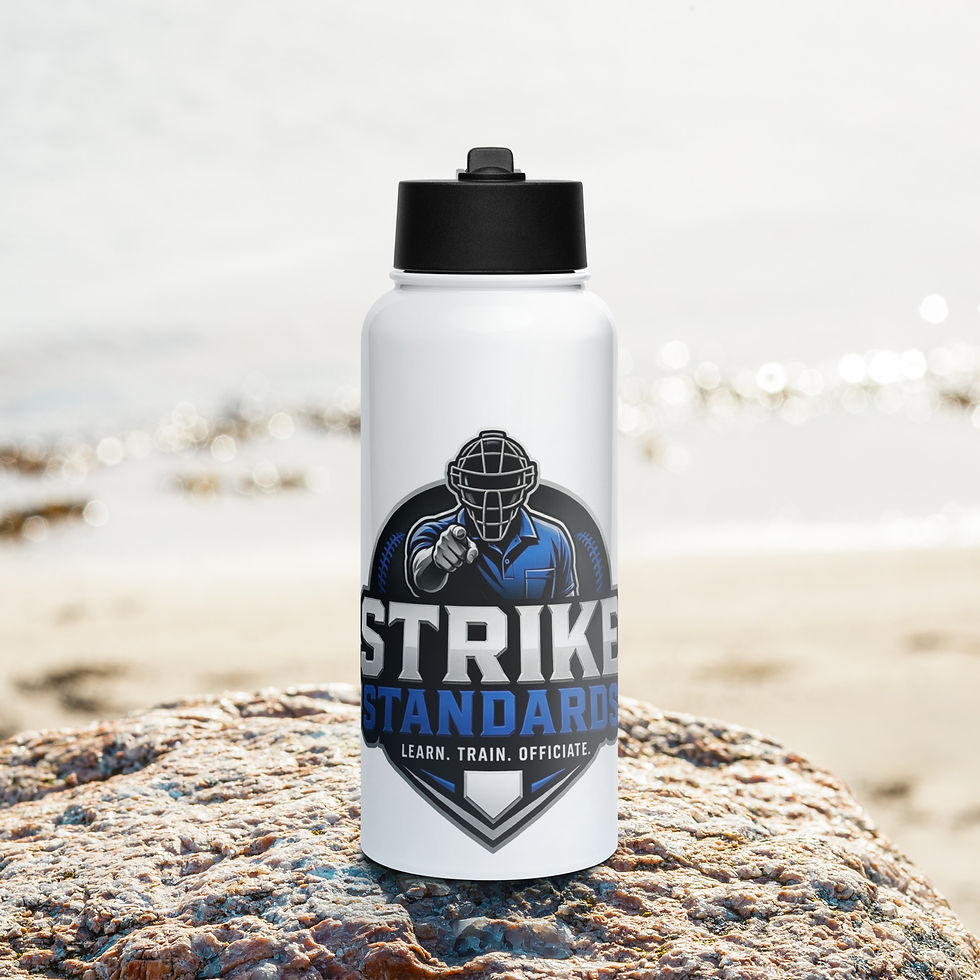 Thumbnail: Stainless steel water bottle with a straw lid