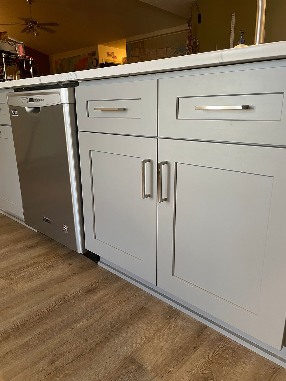 Reinstalled Dishwasher