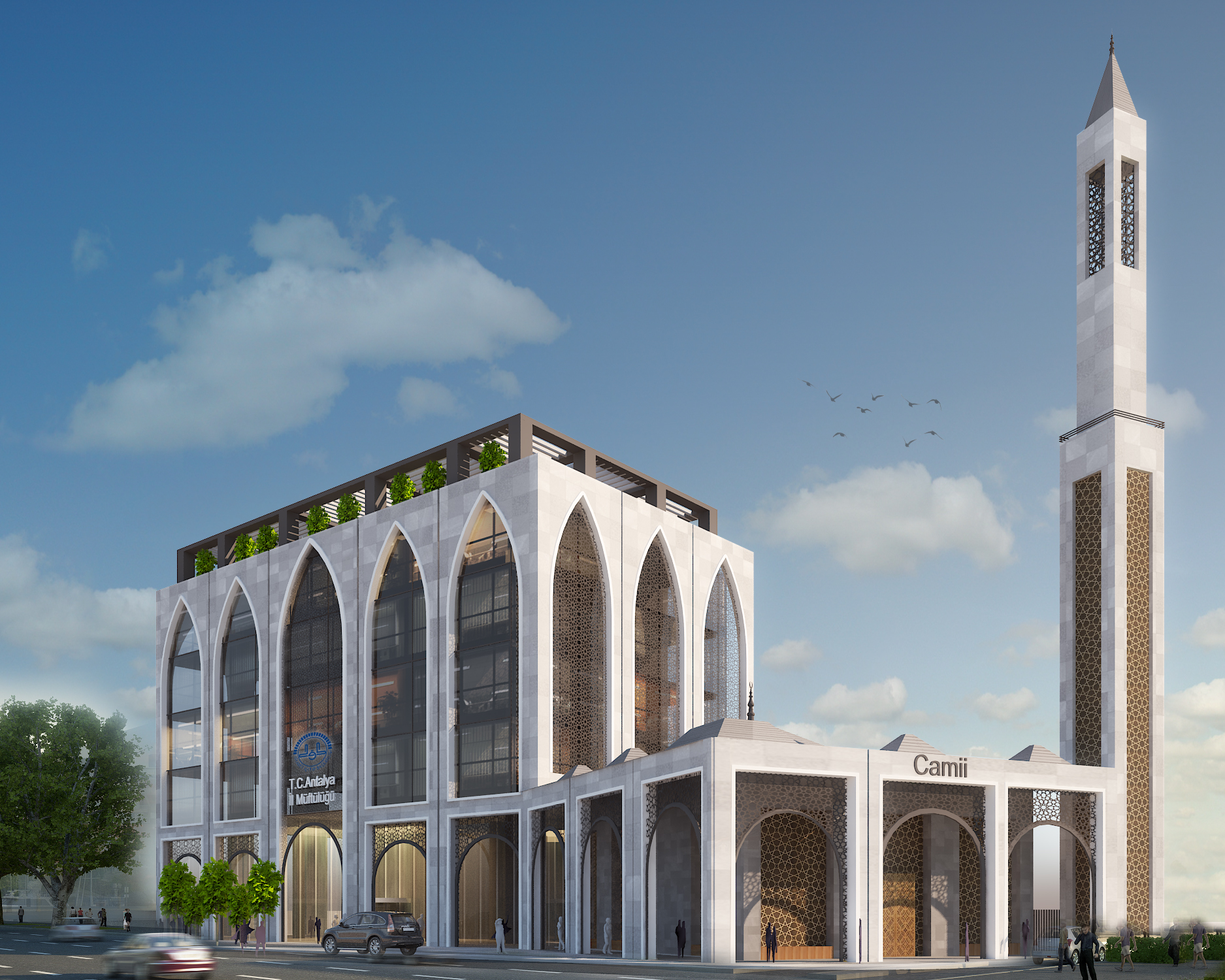 Antalya İl Müftülüğü Hizmet Binası
