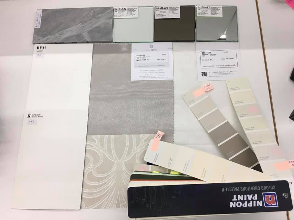 วัสดุรีโนเวทคอนโดเก่า Silom Suite 