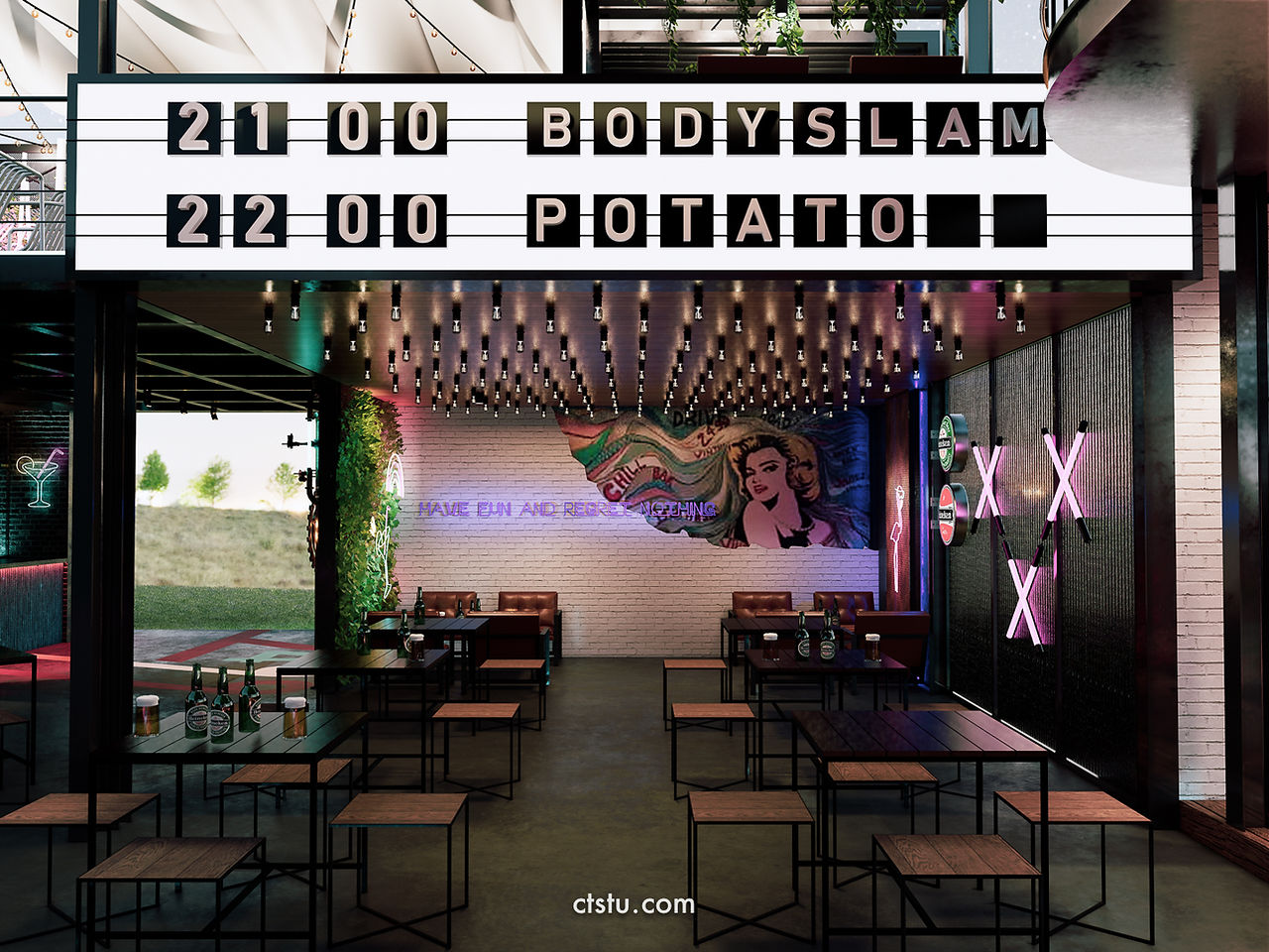 งานปรับปรุงร้านอาหาร 2499 ชิวบาร์