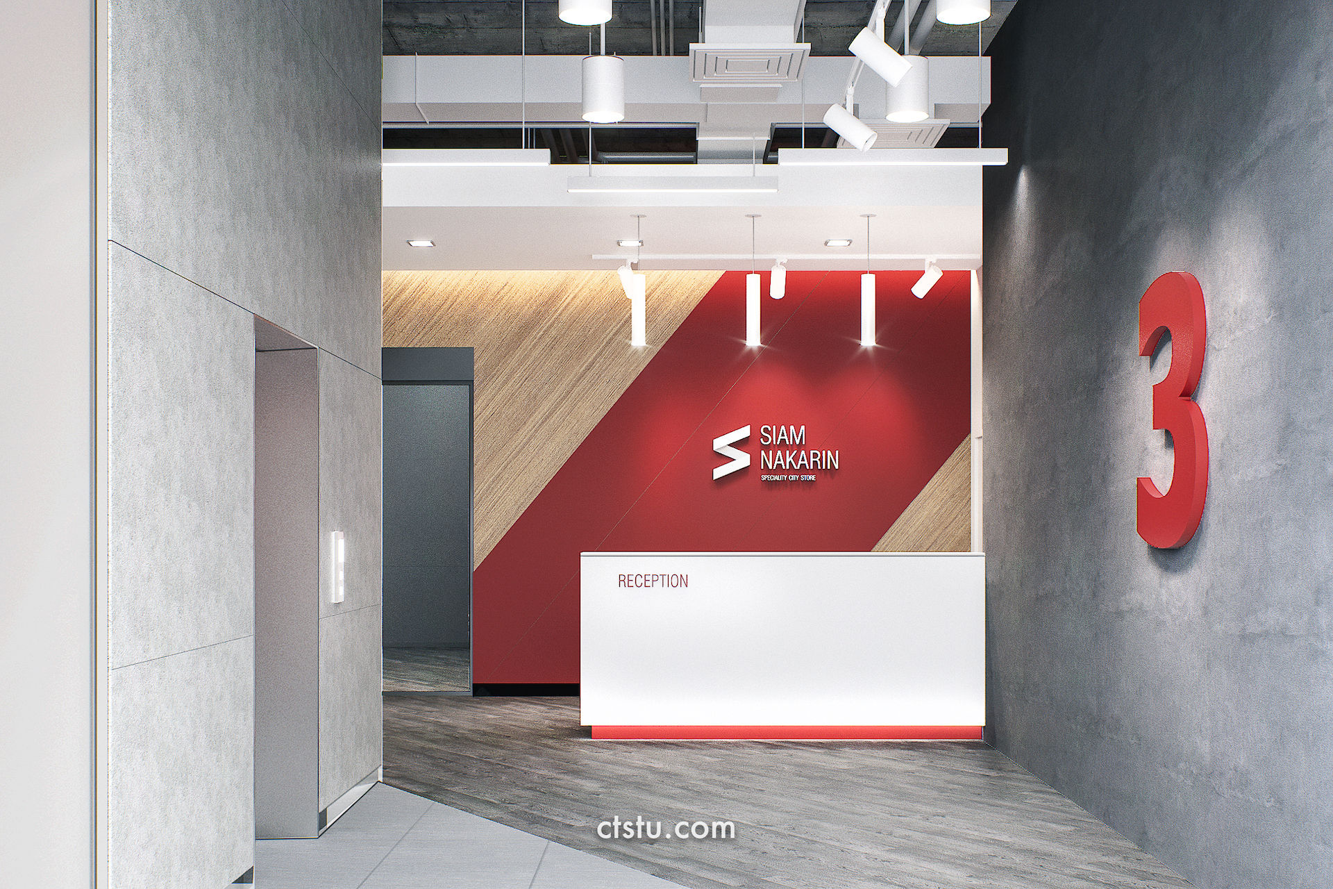 งานออกแบบ Siam Nakarin Office โดย The Collective Studio