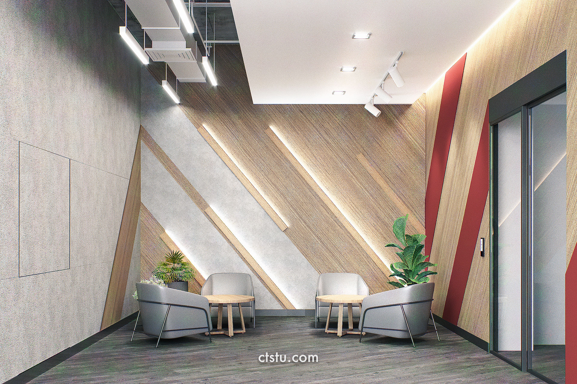 งานออกแบบ Siam Nakarin Office โดย The Collective Studio