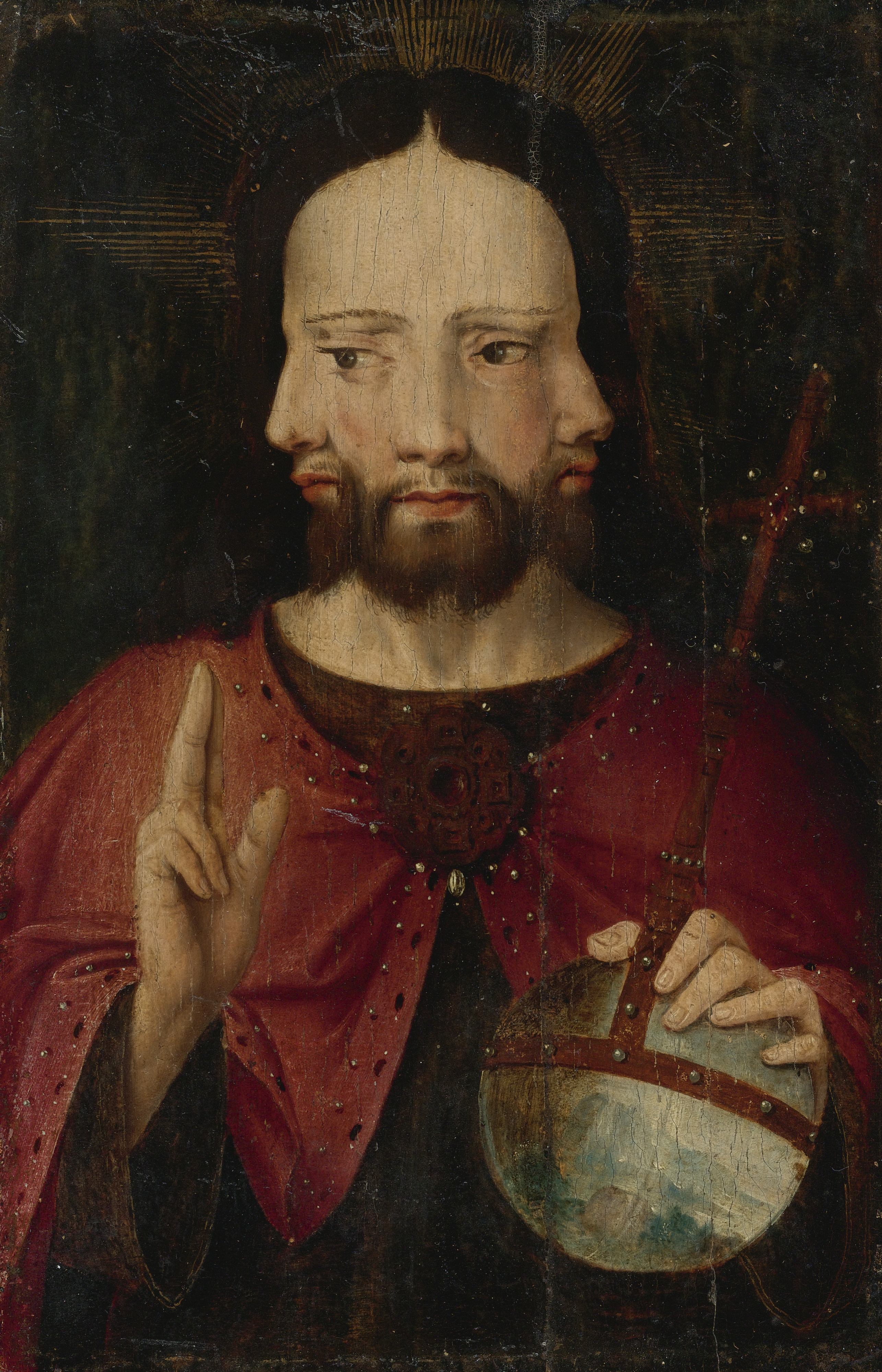 Christ with three faces