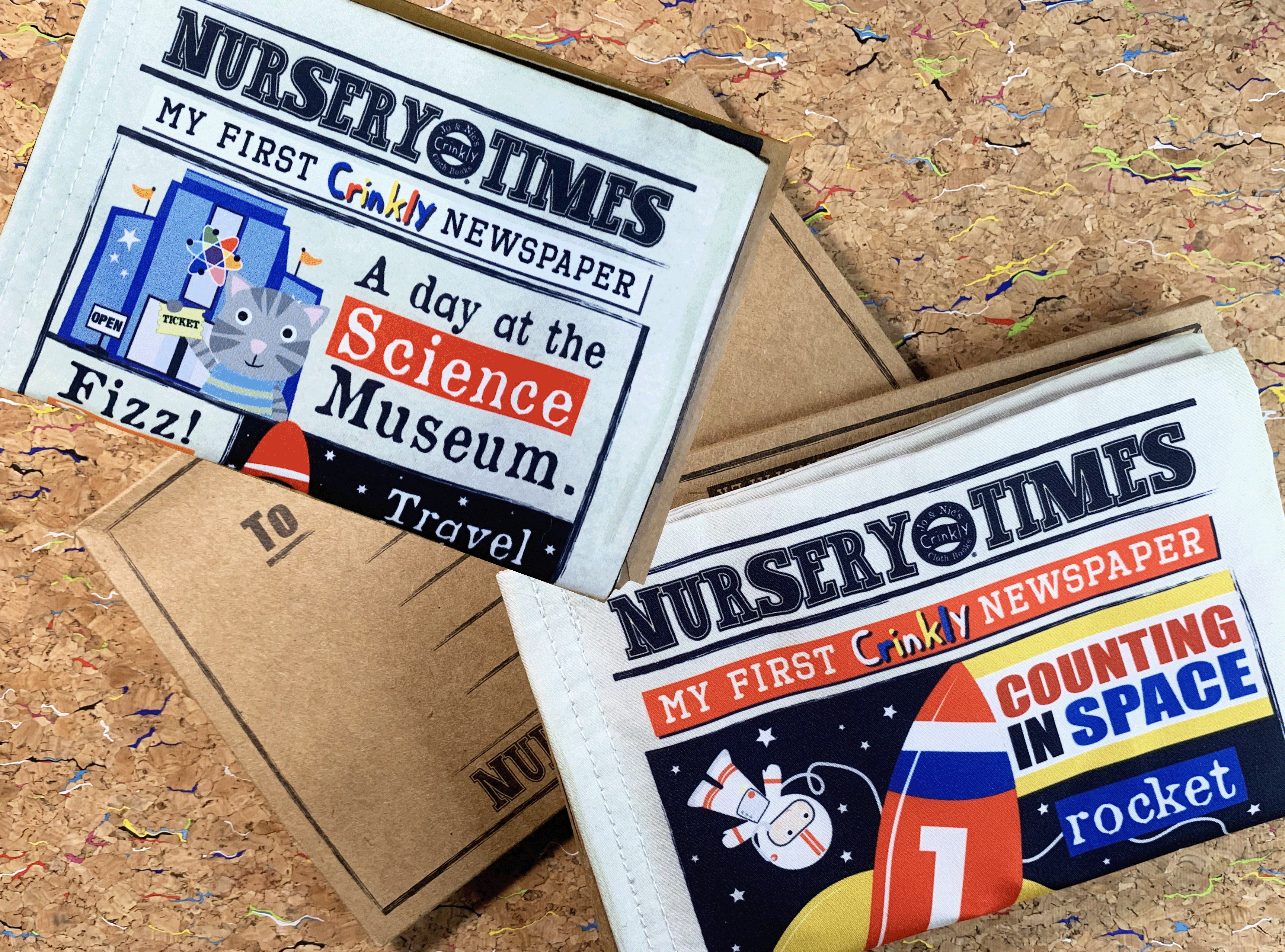 SPACE & SCIENCE TWIN PACK. Space Counting & Science Museum