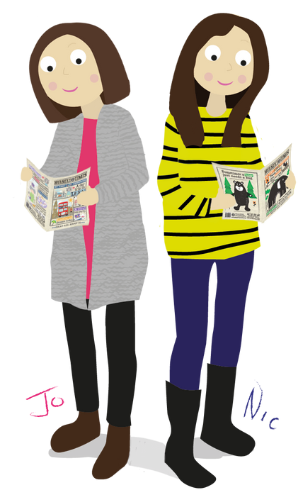 Crinkly Cloth Books For Babies Designed To Look Like Newspapers