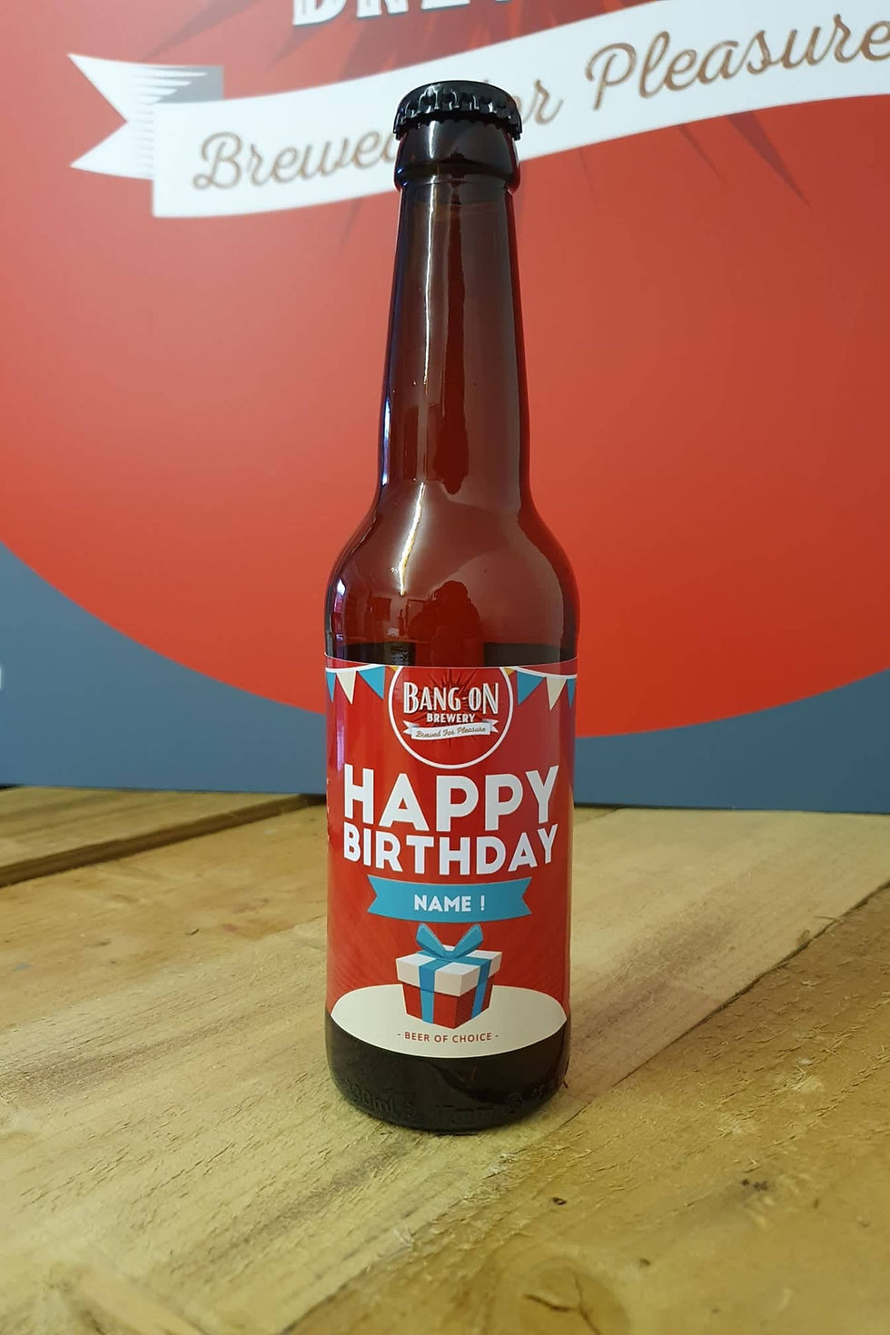 Thumbnail: Personalised Happy Birthday Beers
