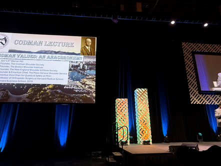 The 16th Codman Lecture at the ICSES 2026