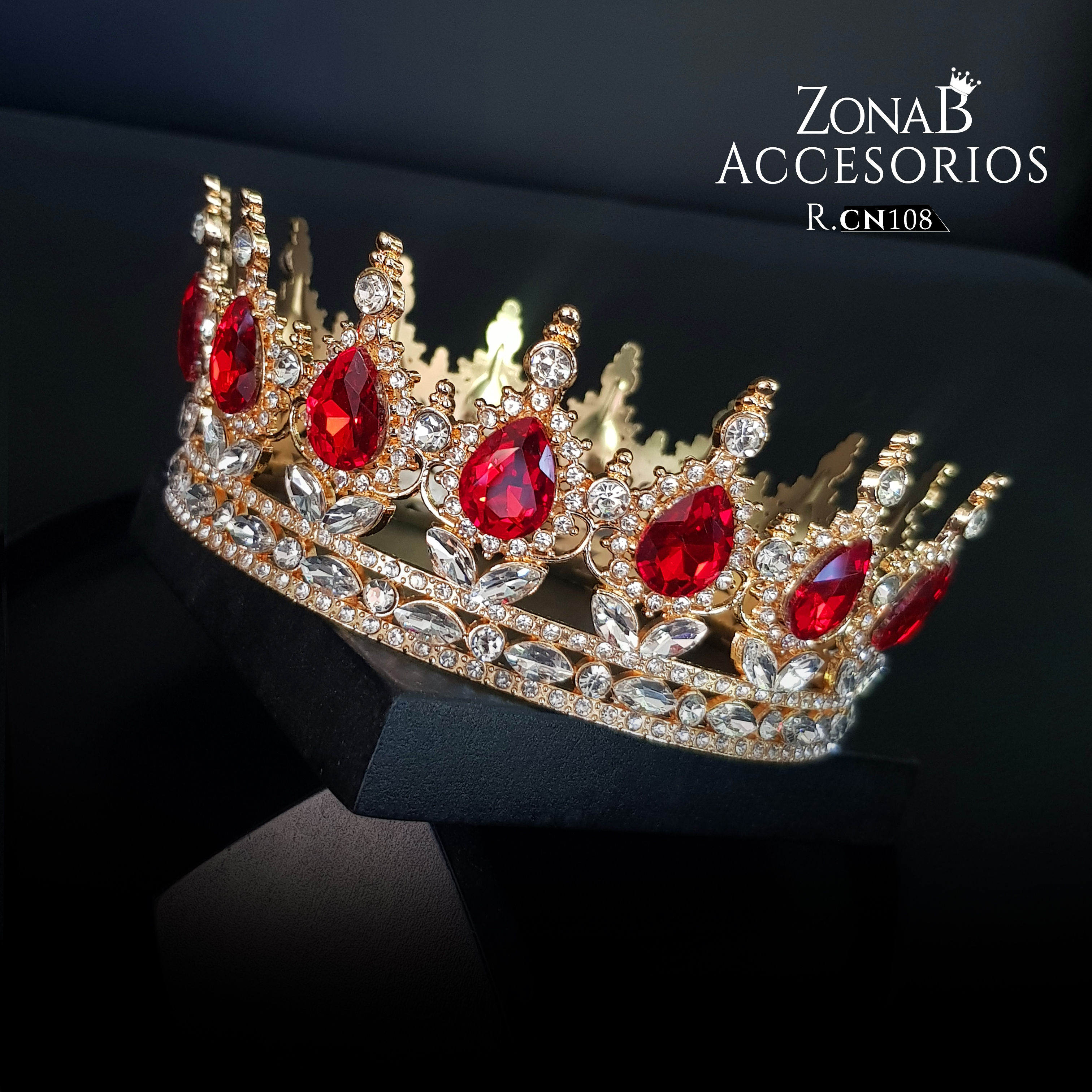 Corona completa R.CN108 rojo