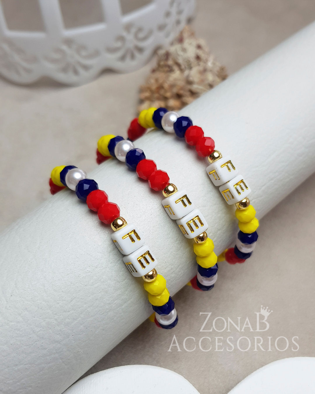 Pulseras Tricolor FE R.PC176