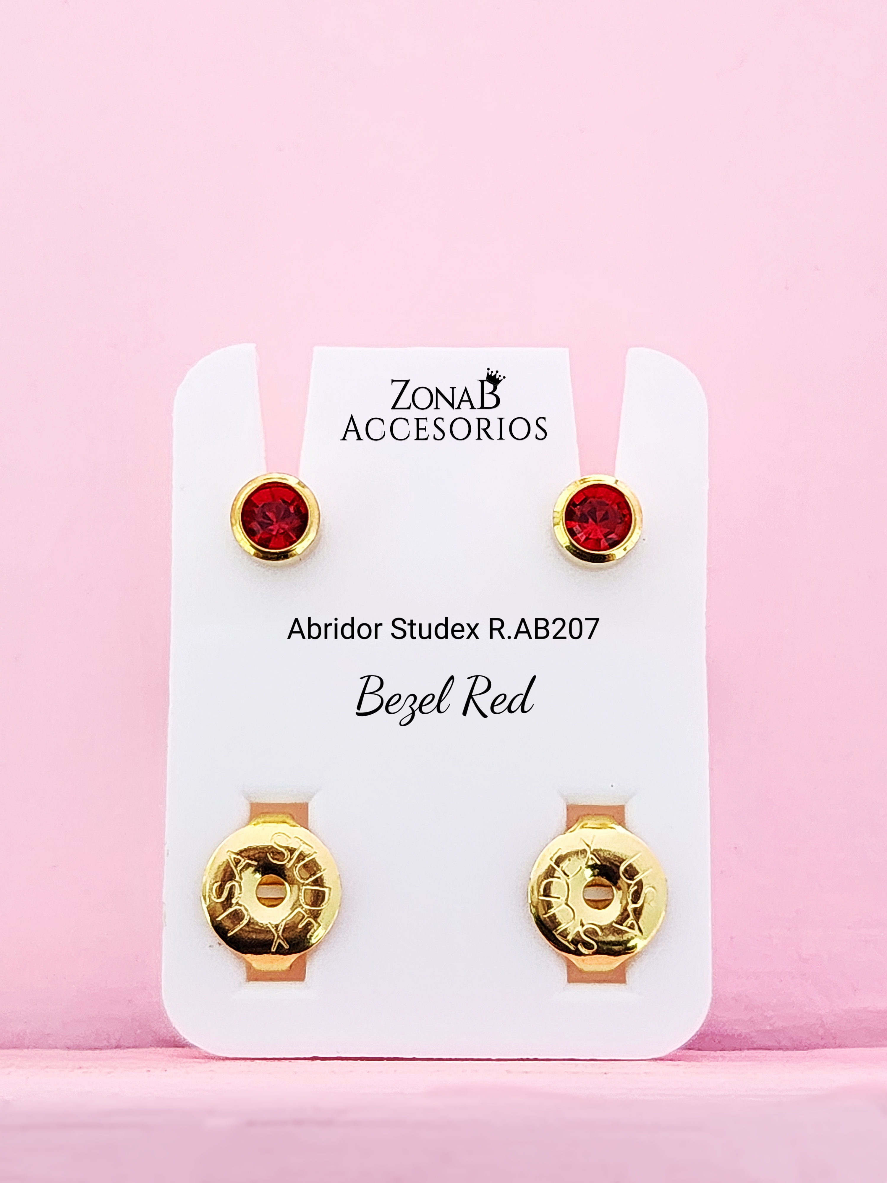 Abridor Studex R.AB207 Cristal Rojo