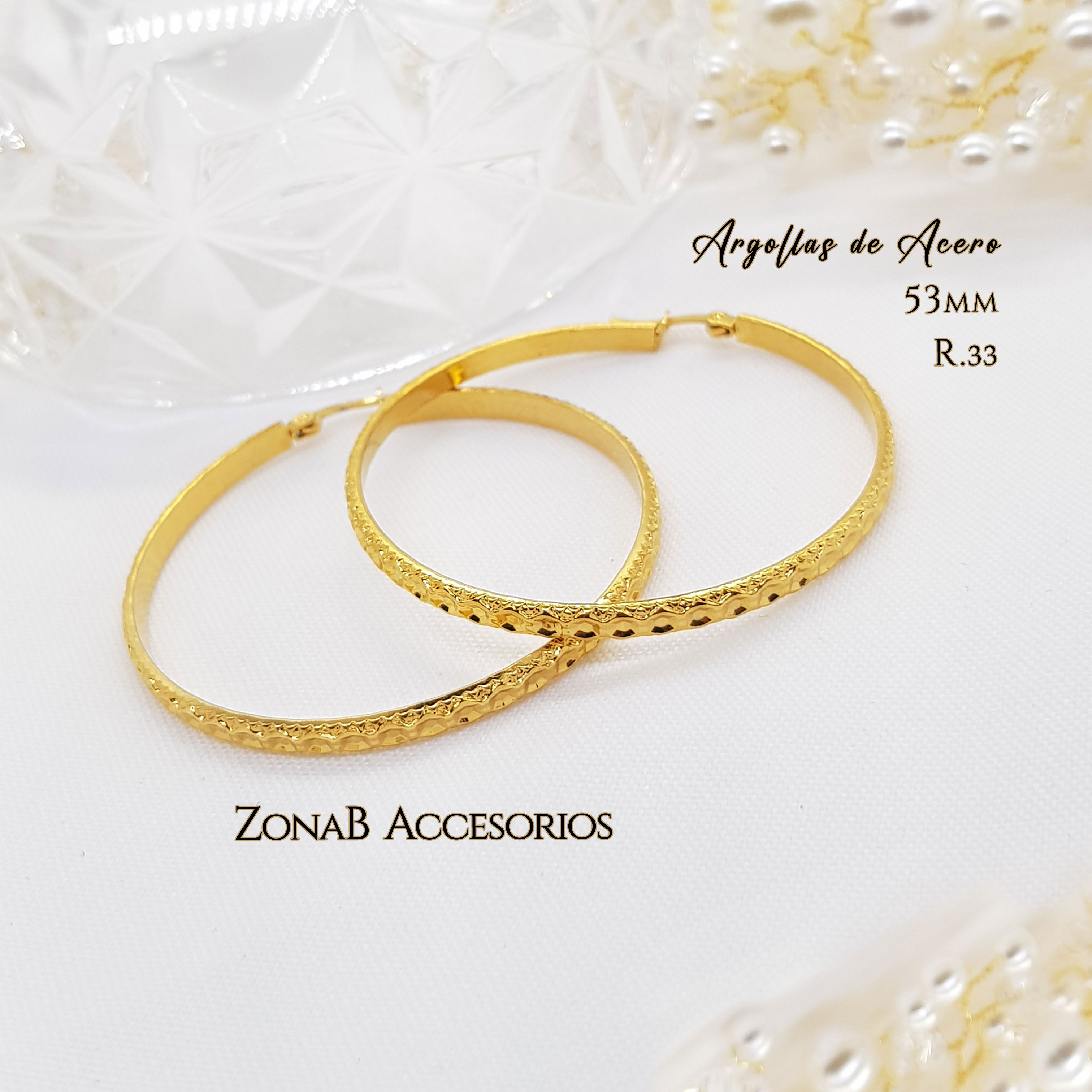 Argollas de Acero R.33