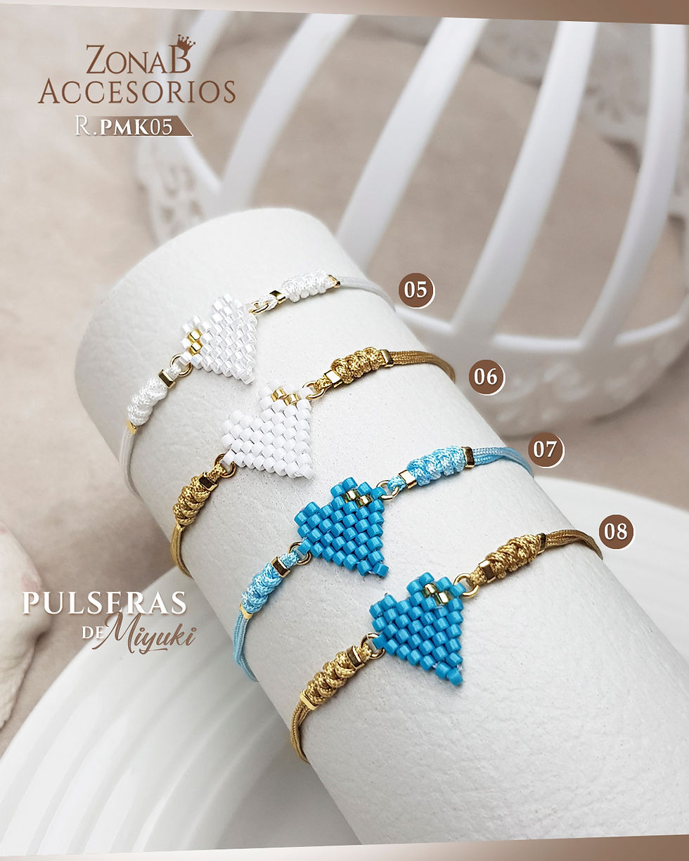Miniatura: Pulseras de Miyuki Corazon R.PMK05