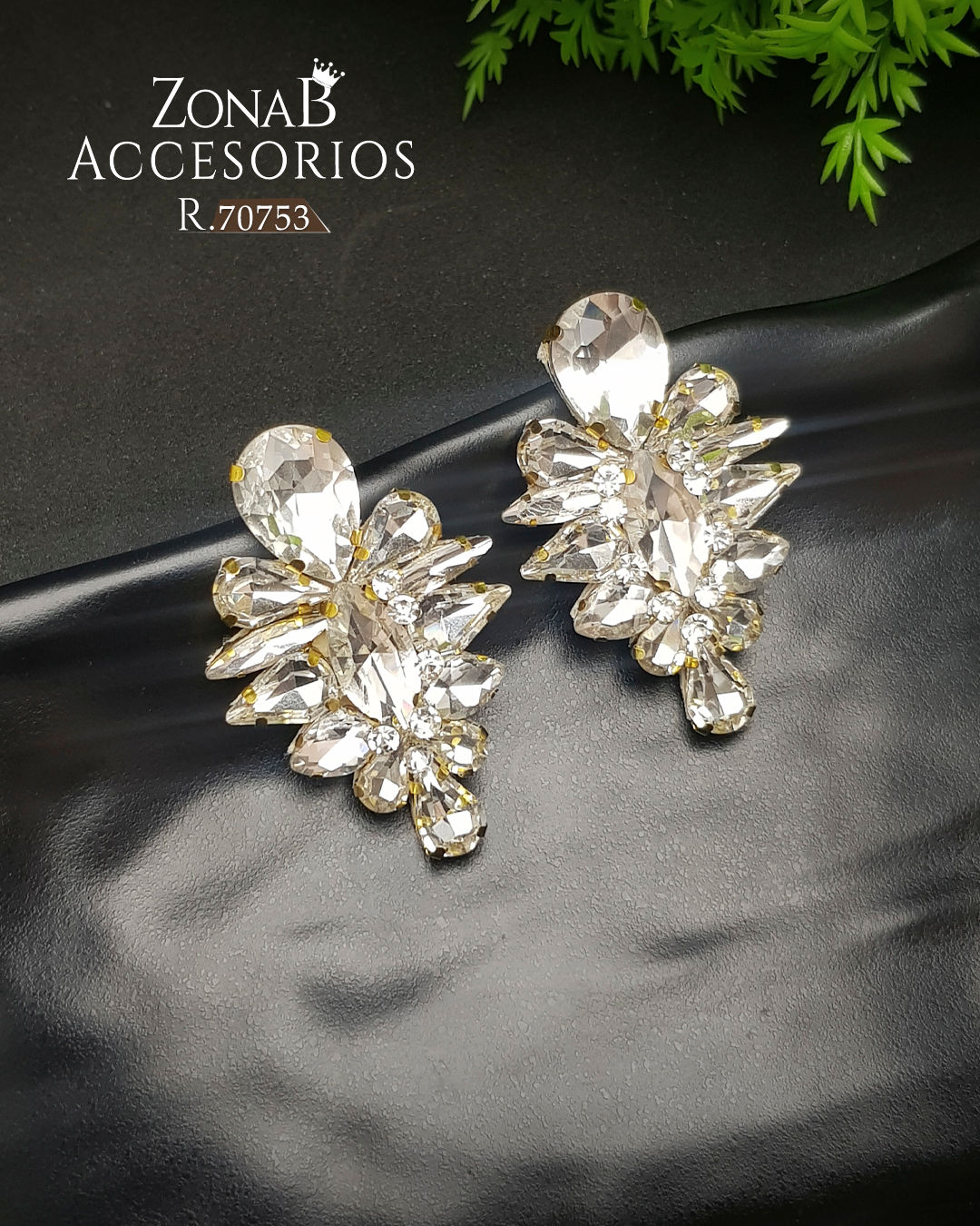 Zarcillos Elegantes R.70753 Dorado