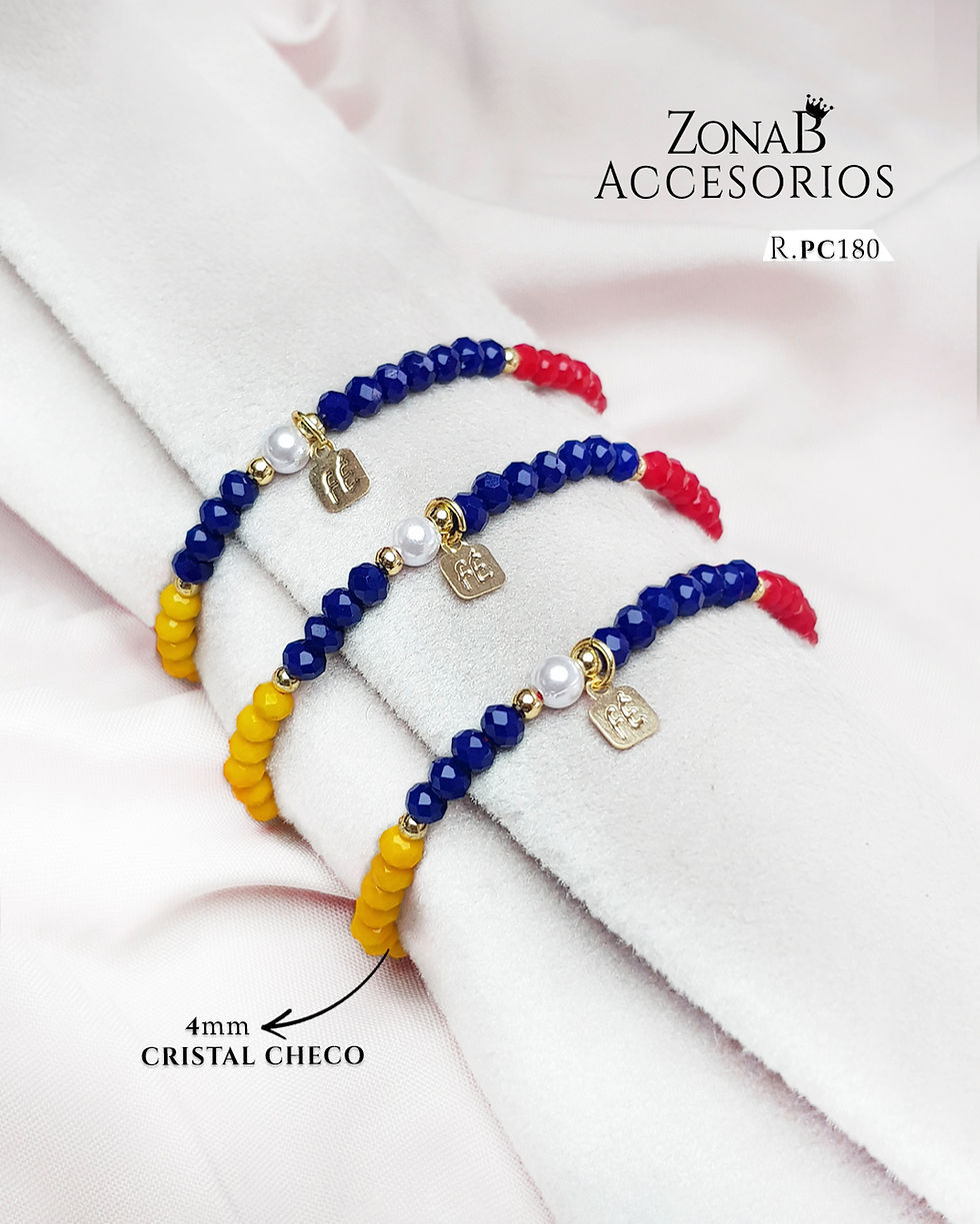 Miniatura: Pulseras Tricolor R.PC180