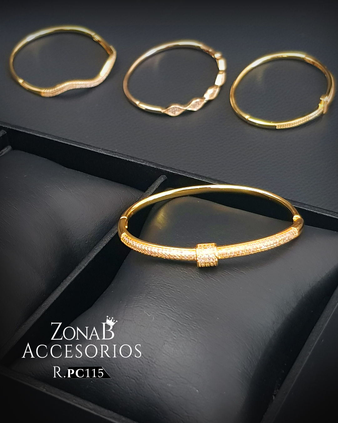 Pulsera Casual R.PC115 dorada