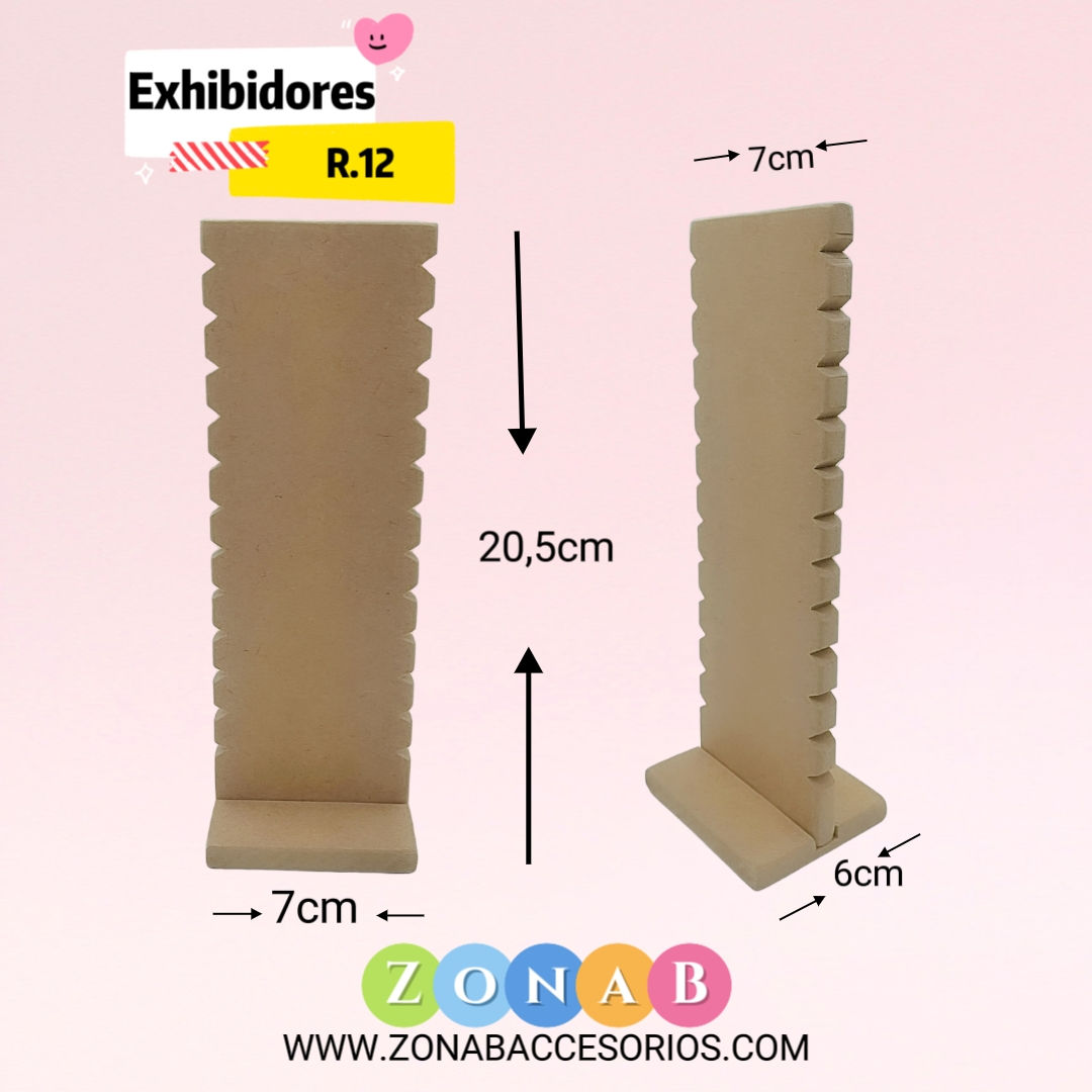 Exhibidor  Crudo R.EX12