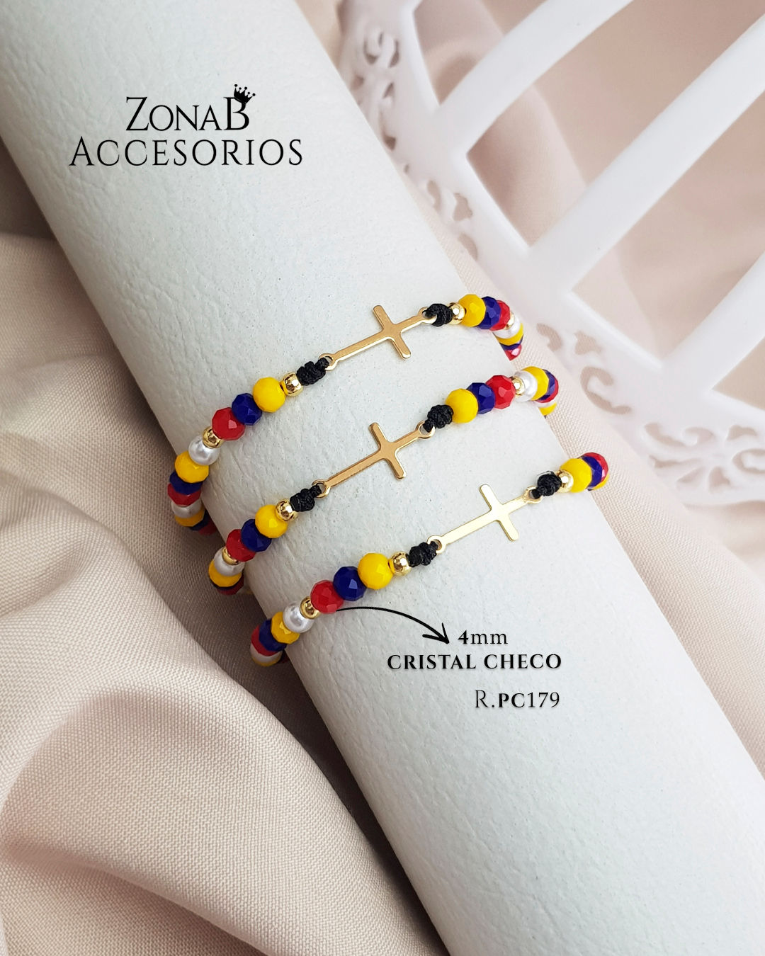 Pulseras Tricolor R.PC179