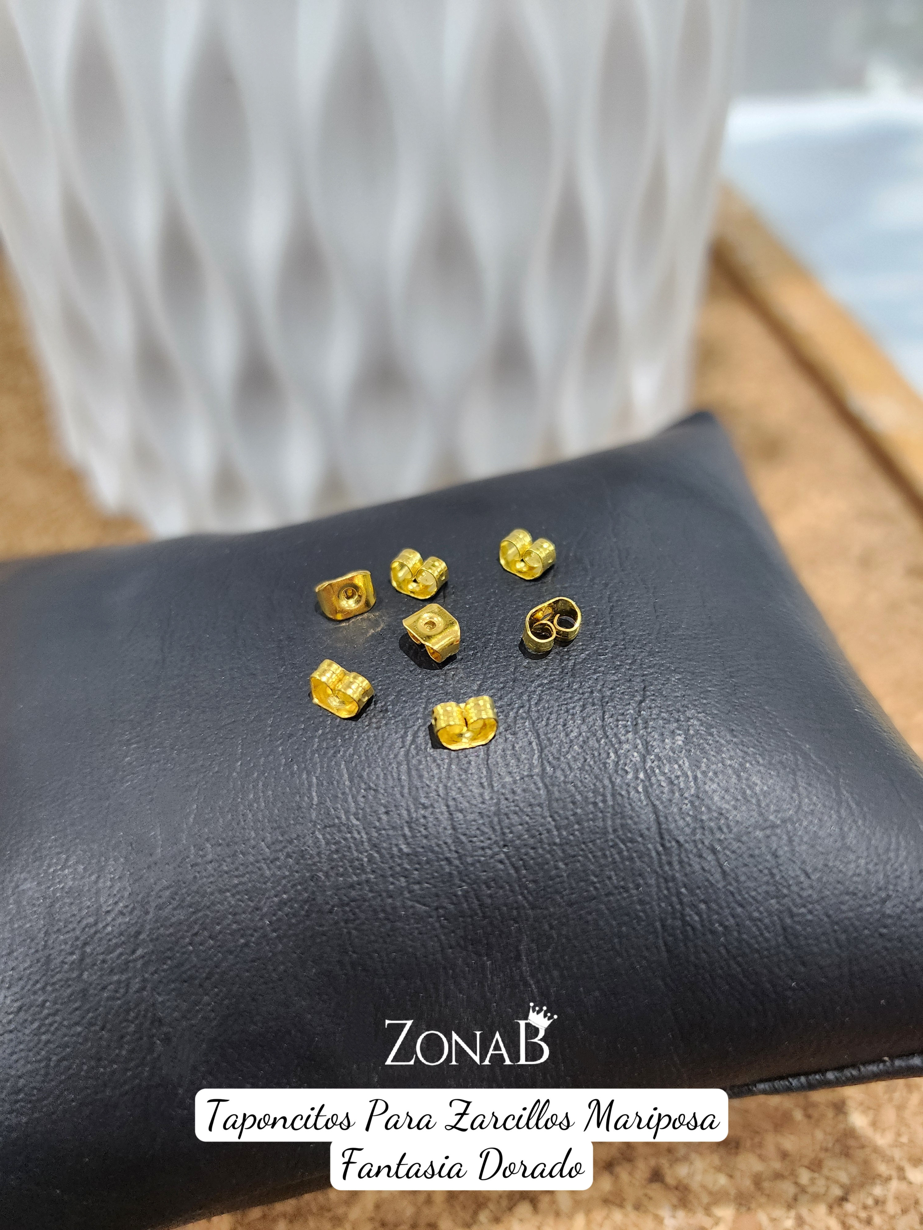 Taponcitos Para Zarcillos Mariposa de fantasia 24 pares