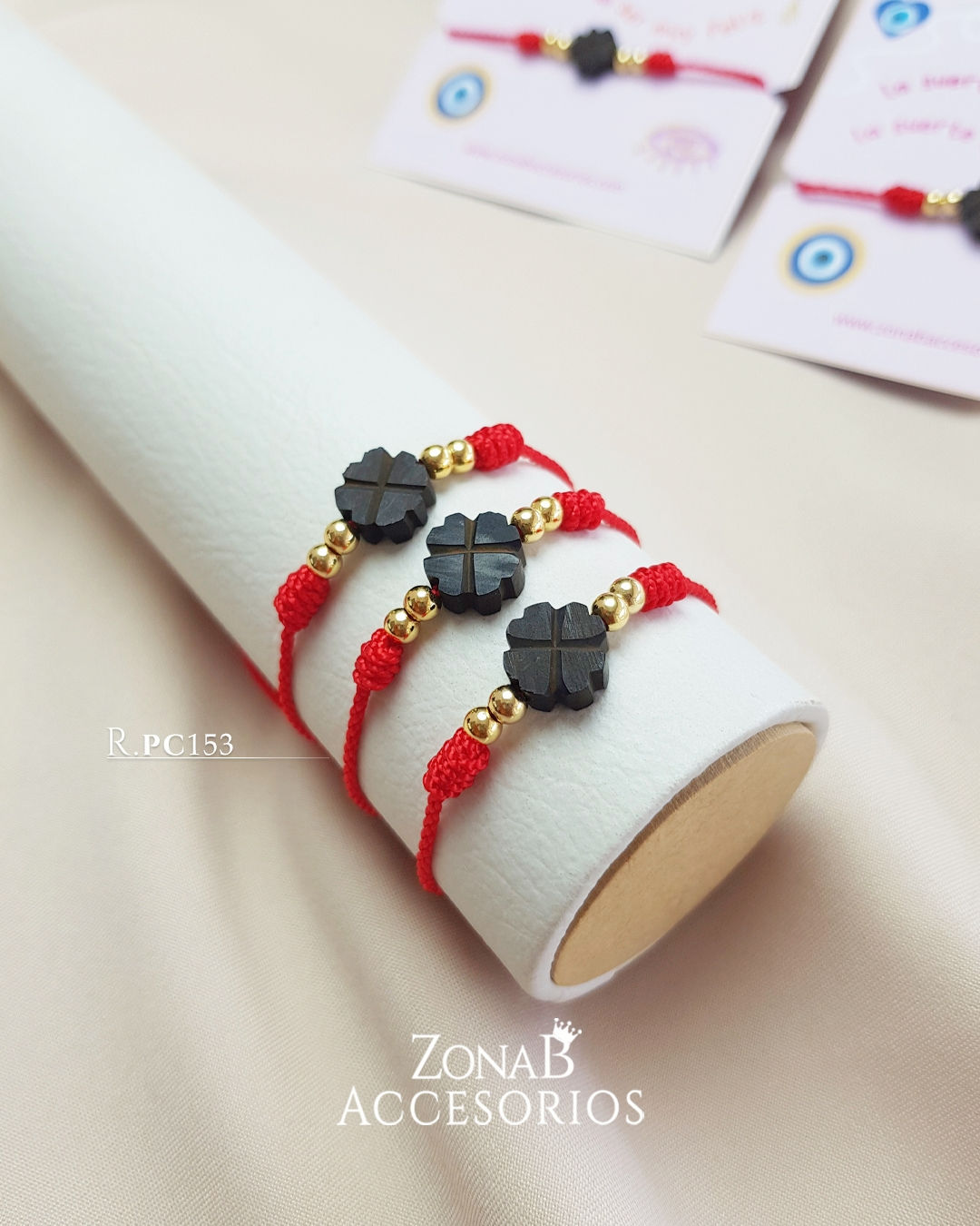 Pulsera de azabache R.PC153