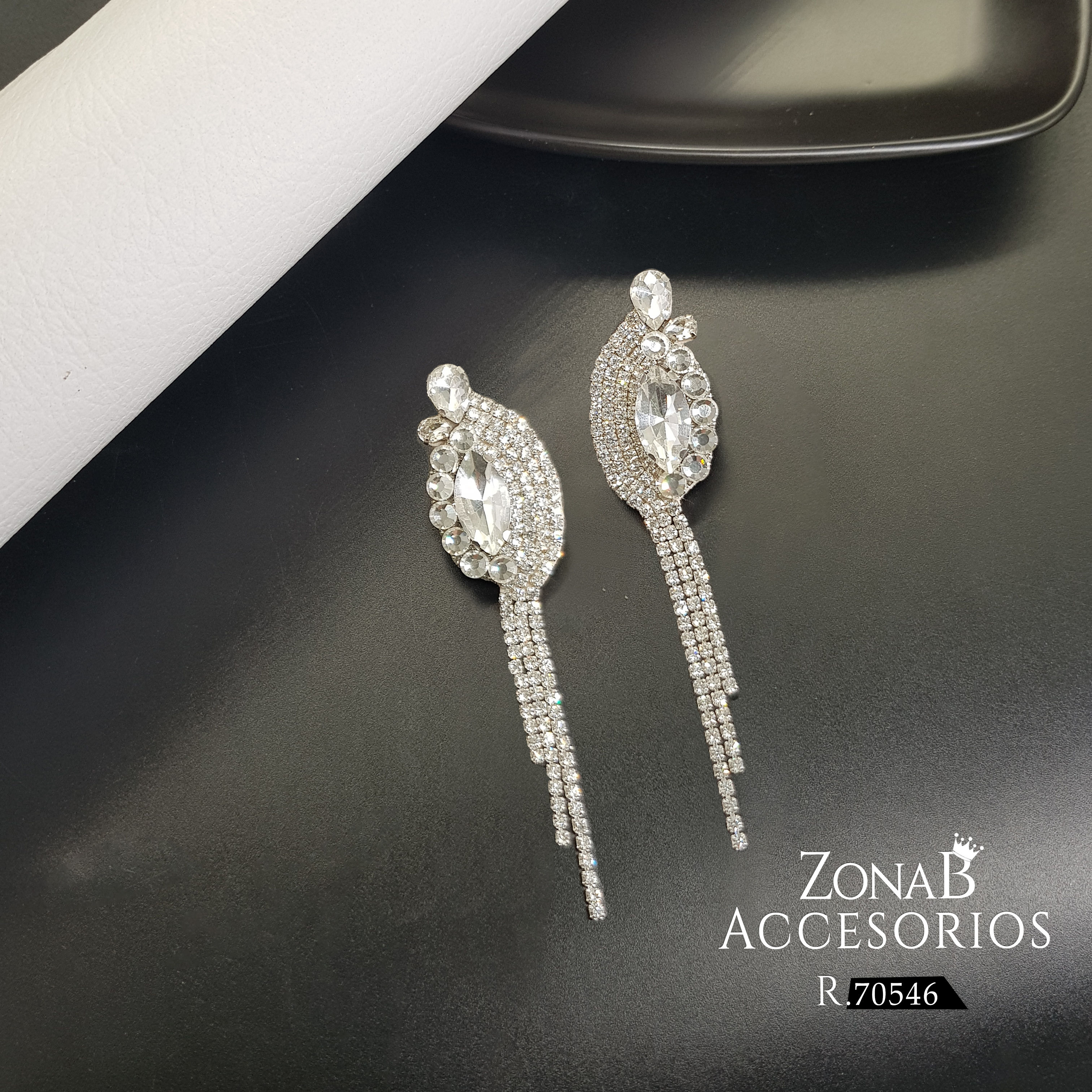 Zarcillos Elegantes R.70546 plateado