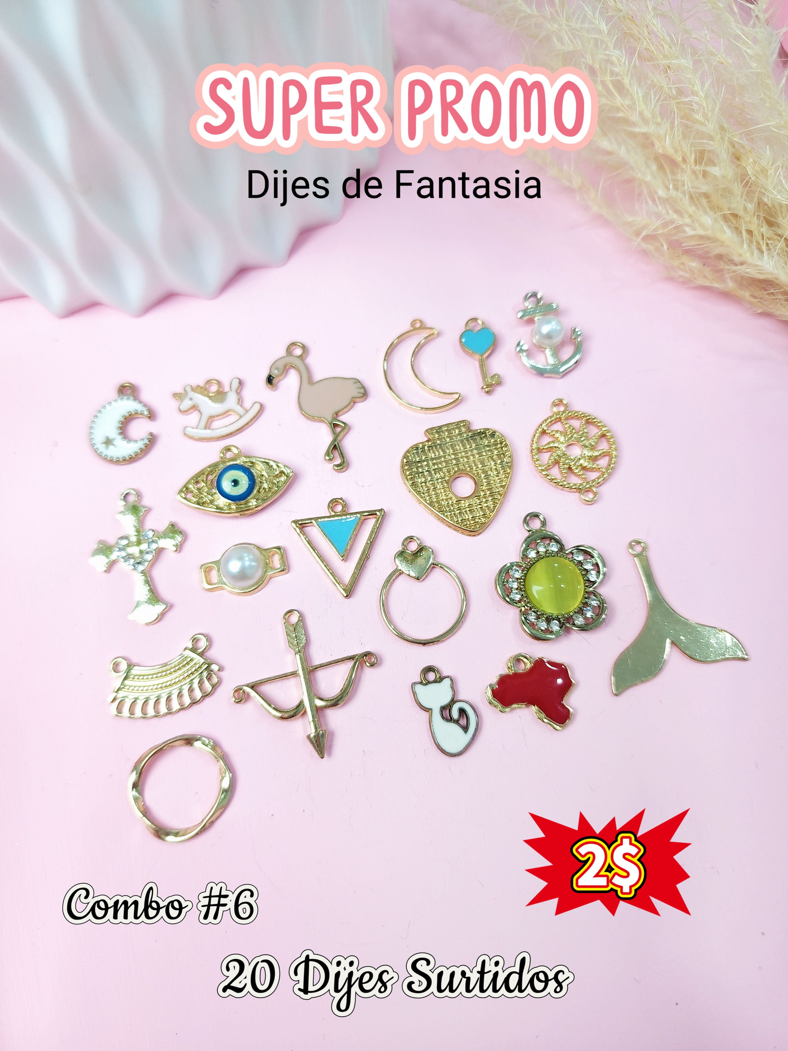 Dijes de Fantasia Combo #6