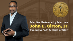 Martin University Names New EVP & Chief of Staff