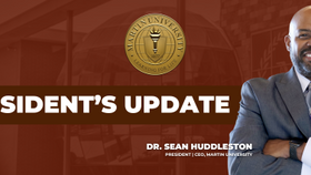 MARTIN UNIVERSITY PRESIDENT DR. SEAN L. HUDDLESTON TO STEP DOWN