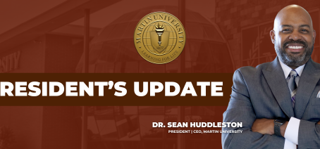 MARTIN UNIVERSITY PRESIDENT DR. SEAN L. HUDDLESTON TO STEP DOWN