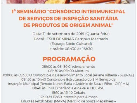 Cidersu e IMA poderão firmar parcerias na Inspeção Sanitária de Produtos de
Origem Animal.