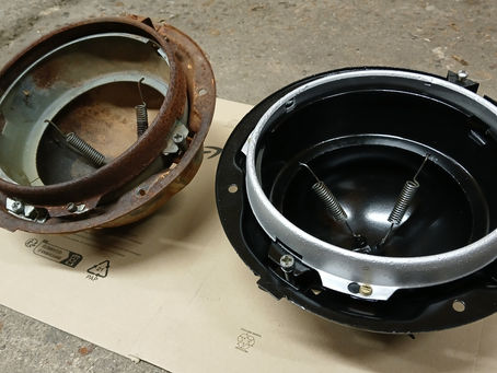 Breathing New Life Into Rusty Vintage Headlights