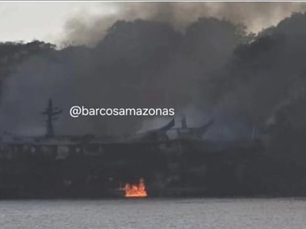 Navio Motor M Monteiro, que navegava pelo Solimões com 175 pessoas a bordo, pega fogo: 156 resgatados, três óbitos confirmados e 16 desaparecidos