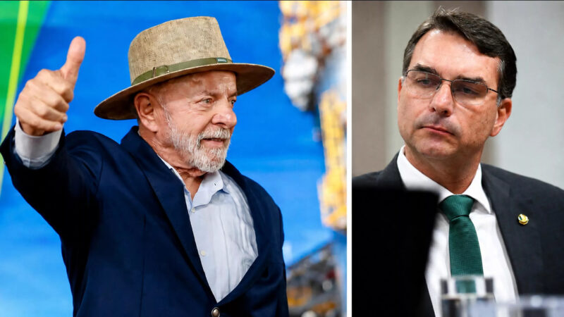 Lula abre vantagem sobre Flávio Bolsonaro em eventual 2º turno, aponta pesquisa Quaest