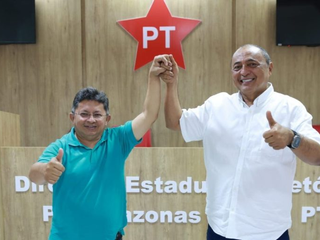 Mais de 11 mil filiados votaram e mantiveram Sinésio e Valdemir no comando do PT no Estado e em Manaus, por ampla margem