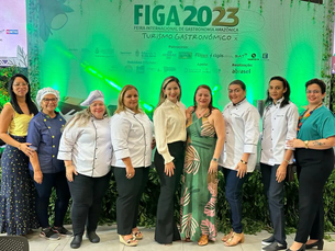Alunos do Cetam participam da Feira Internacional de Gastronomia 2023
