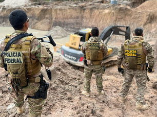 PF e ICMBio desmobilizam nove pontos de garimpo ilegal de cassiterita no Sul do Amazonas