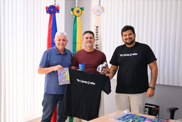 Prefeito David Almeida anuncia início da programação do Tecnogame, maior evento geek da região Norte, com apoio da Prefeitura de Manaus