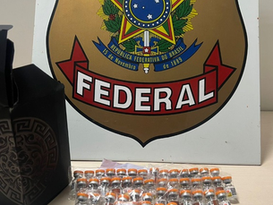 Passageira é presa no aeroporto com amplas de tirzepatida, substância análoga ao Mounjaro