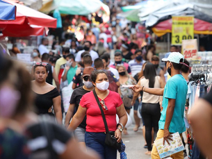 Aumento de casos de Covid no AM acende alerta para uso de máscaras