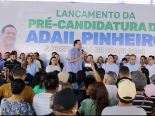 Adail Pinheiro é oficializado como pré-candidato à Prefeitura de Coari em evento do partido Republicanos
