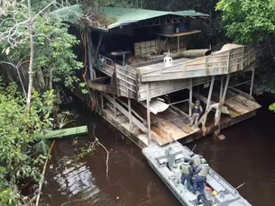 Mineração ilegal no alvo: Operação Ágata 2025 desmonta estruturas de garimpos na Amazônia Ocidental