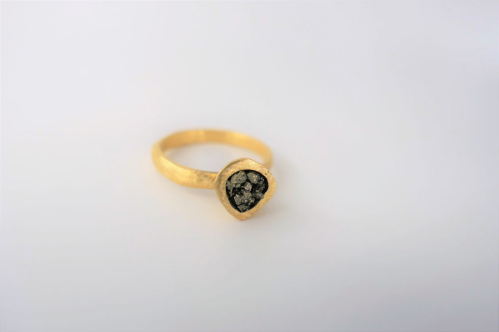 Thumbnail: Pyrite solitaire ring