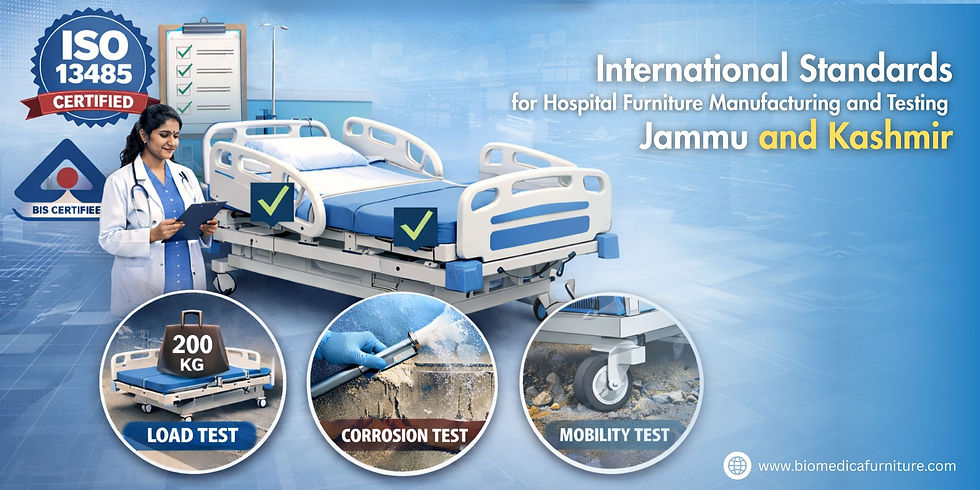 Hospital Furniture Manufacturer in Jammu and Kashmir
