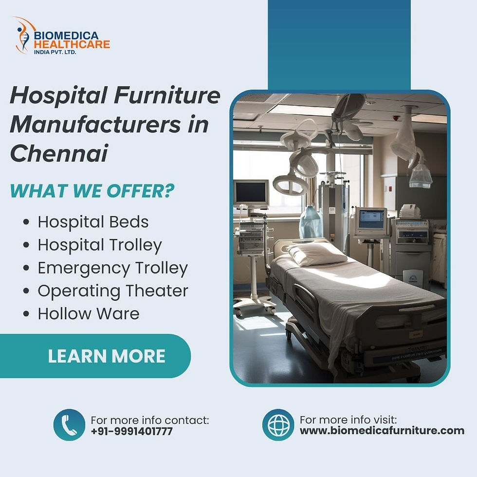 Hospital Furniture Manufacturers in Chennai