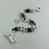 Thumbnail: Black Onyx-Chunky 925 Sterling Silver Contemporary Toggle Unisex Bracelet