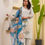 Thumbnail: Cotton Linen Printed Suit