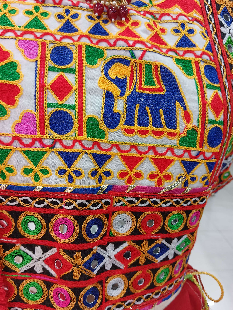 Thumbnail: Red chaniyacholi (3pc) 