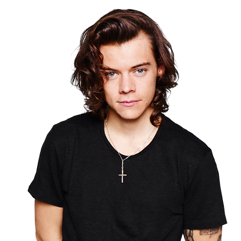 Harry Styles and blank pages